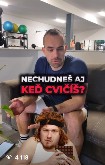 Nechudneš aj keď cvičíš — Dávid Šoka reel